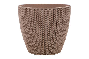 Вазон д/квітів Сумела 1,4л мокко Серінова