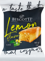 Кекс с ароматом лимона Кейк Biscotti м/у 65г