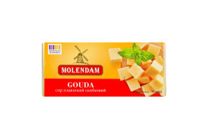 Сир плавлений 40% скибковий Gouda Molendam м/у 70г