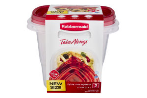 Rubbermaid Tupperwear Take Alongs - 2 CT