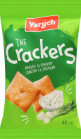 Крекер со вкусом лука и сметаны The Crackers Yarych м/у 80г