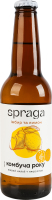 Напій безалкогольний ферментований непастеризований Імбир та лимон Комбуча Spraga с/пл 330мл