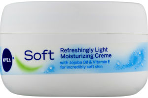 Nivea Soft Moisturizing Creme Face-Body-Hands
