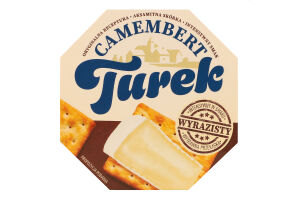 Сыр мягкий с плесенью Выраженный вкус Камамбер Turek к/у 120г