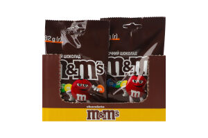 Драже с молочным шоколадом покрытые разноцветной сахарной глазурью M&M`s м/у 82г