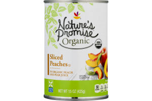 Nature's Promise Organic Sliced Peaches