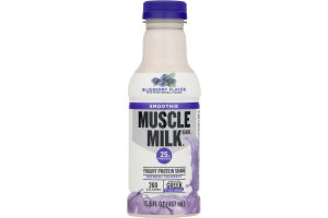 Muscle Milk Smoothie Yogurt Protein Shake Blueberry Flavor
