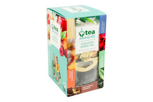 Ассорти чая зеленого Tea Moments к/у 15шт
