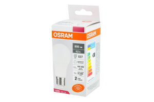 Лампа світлодіодна 8,5W 230V E27 4000К LVCLA75 Осрам