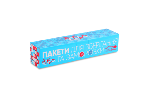 Пакети д/збер/замор Добра господарочка слайдер 1л