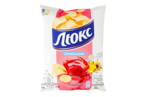 Чипсы картофельные со вкусом краба Люкс м/у 105г