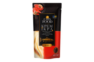 Ікра капсульована у кремі Фіш зі смаком Лосось пастеризована Крем ікра Caps food д/п 160г