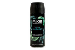Дезодорант аэрозоль 72 часа Aqua bergamot Fine fragrance collection Axe 150мл