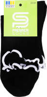 Шкарпетки підл Premier socks високі рюш чор р22-24