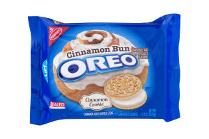 Nabisco Cinnamon Bun Oreo Cinnamon Cookie