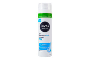 Гель для бритья для чувствительной кожи Охлаждение Nivea Men 200мл