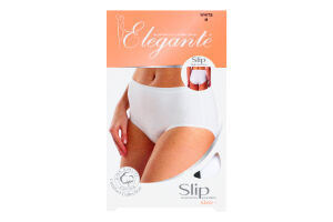 Труси жіночі Elegante 2016 slip high white M