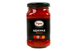 Аджика стерилизованная Абхазская Руна с/б 212г