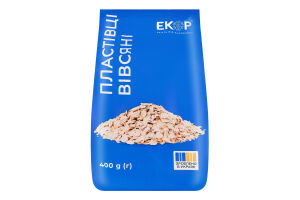 Пластівці вівсяні Екор м/у 400г