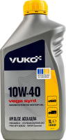 Олива моторна напівсинтетична гідрокрекингова 10W-40 Vega synt Vuko 1л