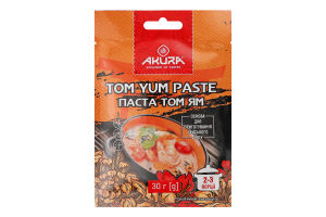 Паста для приготовления тайского супа Том Ям Akura м/у 30г