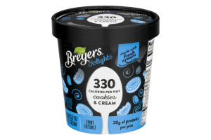 Breyers Delights Reduced Fat Ice Cream Cookies & Cream