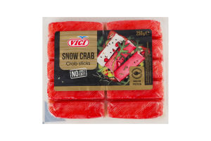 Палички крабові Сніговий краб Vici охол в/у 250г