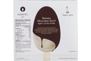 Talenti Gelato Pop Bars Banana Chocolate Swirl - 3 CT
