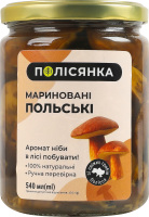 Гриби мариновані Польські Полісянка с/б 360г