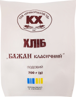 Хліб подовий Бажан класичний Формула смаку м/у 700г