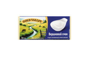 Продукт сирний 35% молоковмісний плавлений Вершковий смак Gold Valley м/у 64г