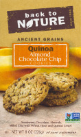 Back to Nature Anceint Grains Quinoa Almond Chocolate Chip Cookies