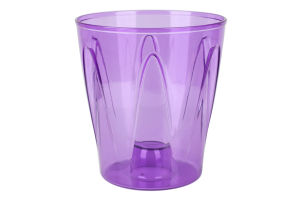 Кашпо д/горщиків д/орхідей Аркада 1,2л бузковий 13*9*14см Еталон-С