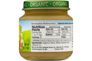 Earth's Best Organic Stage 2 Pears