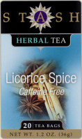 Stash Herbal Tea Caffeine Free Licorice Spice - 20 CT