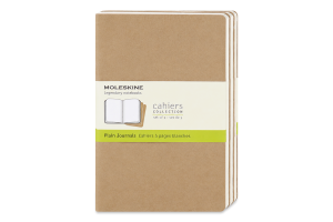 Записник Moleskine Cahier середній беж
