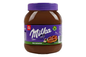 Паста ореховая из фундука с добавлением какао Milka с/б 740г