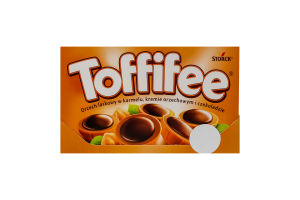 Цукерки лісний горіх/карамель/шоколад Toffife 125г