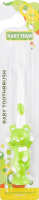 Зубная щетка детская мягкая с присоской Baby Team 1шт