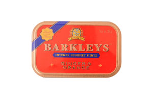 Леденцы с имбирем и апельсиновым ароматом Barkleys ж/б 50г