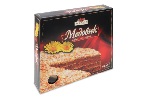 Коржі для торта медові випечені Медовик Merci Cake к/у 500г