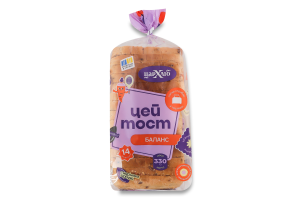 Хлеб нарезанный Баланс Этот тост Цар хліб м/у 330г