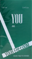 Туалетна вода Ю енд йор фрідом д/чоловіків 110мл Аромат