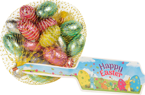 Цукерки з молоч шокол з молочн начинкою в мішечку