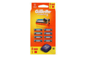 Кассеты для бритья сменные Fusion5 Gillette 8шт