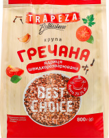 Крупа гречана ядриця швидкорозварювана Bellissimo Трапеза м/у 800г