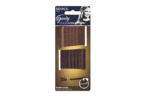Goody ColourCollection Bobby Slides Brunette - 50 CT