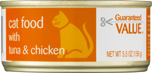 Guaranteed Value Cat Food with Tuna & Chicken