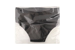 Труси-бразиліани жіночі чорні 80%ПА 20%еластан р.M/L/XL CH0339 Коттон Хілл