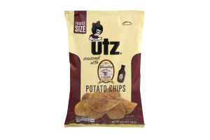 Utz Potato Chips Seasoned with Yuengling Traditional Lager Barbecue Sauce